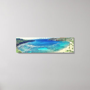 Impressão Em Tela baía de hanauma PixDezines