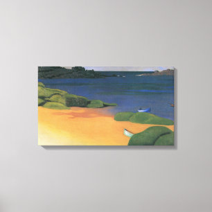 Impressão Em Tela Baía de Tregastel de Felix Vallotton, Arte Fino
