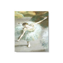 Bailarina em Verde de Edgar Degas 