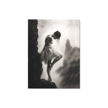 Bailarina na Borda do Penhasco Arte Dramática Mono
