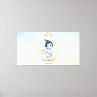 Impressão Em Tela Bal Krishna