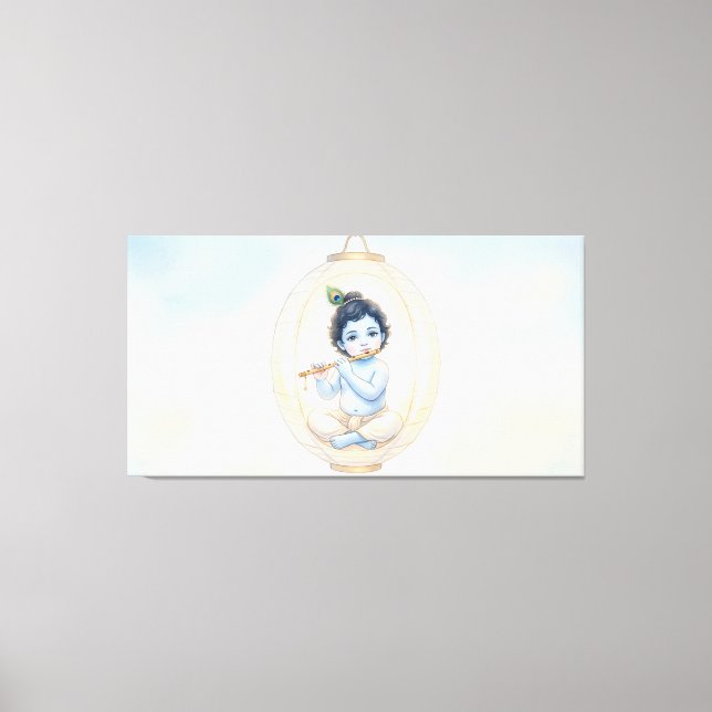 Impressão Em Tela Bal Krishna (Frente)