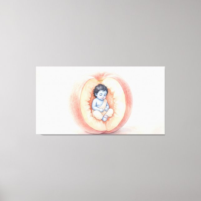 Impressão Em Tela Bal Krishna (Frente)