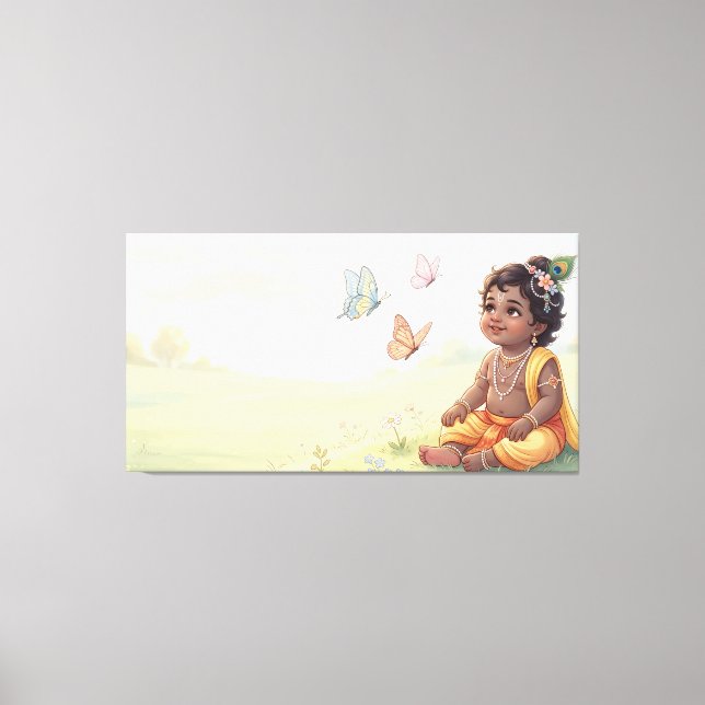 Impressão Em Tela Bal Krishna (Frente)