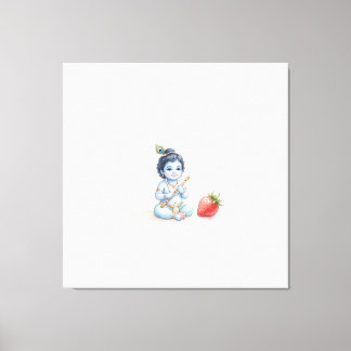 Impressão Em Tela Bal Krishna