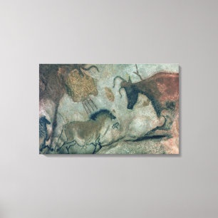 Impressão Em Tela Balance a pintura que mostra um cavalo e uma vaca,