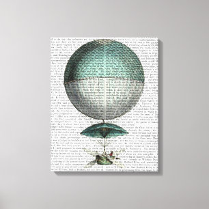 Impressão Em Tela Balão de Ar Quente Volante de Vaisseau