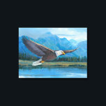Impressão Em Tela Bald Eagle Soaring<br><div class="desc">Bald Eagle Soaring Artist: Tim OToole</div>