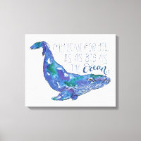 Baleia Aquarela - Com o mesmo tamanho que o oceano