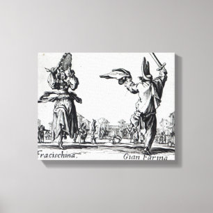 Impressão Em Tela Balli de Sfessania, c.1622