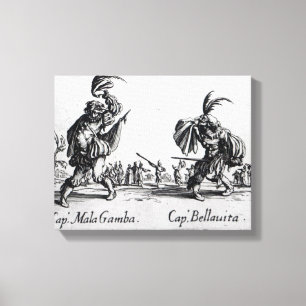 Impressão Em Tela Balli de Sfessania, c.1622