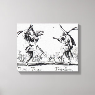 Impressão Em Tela Balli de Sfessania, c.1622