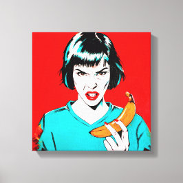 Impressão Em Tela banana'24