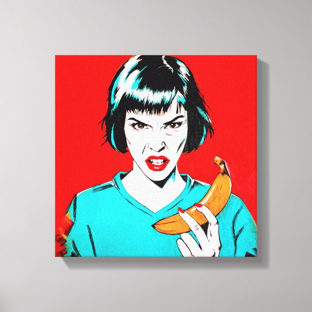 Impressão Em Tela banana'24 (Frente)