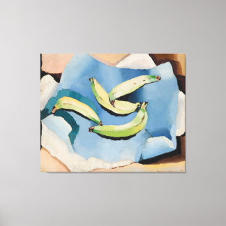 Impressão Em Tela Bananas 