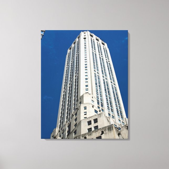 Impressão Em Tela Banco Imperial Canadense Nova York (Frente)