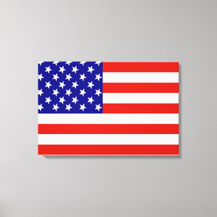 IMPRESSÃO EM TELA BANDEIRA AMERICANA