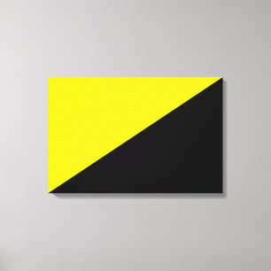 Impressão Em Tela Bandeira Anarcho-Capitalista