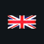 Impressão Em Tela Bandeira Britânica<br><div class="desc">A canvas de brilho da British Flag Zazzle é feita a partir de uma mistura de poli-algodão sem aditivos e apresenta um revestimento especial receptivo a tinta que protege a superfície impressa de fissuras quando esticada. Feita com tecelagem apertada, ideal para qualquer fotografia ou arte fina, a nossa canvas de...</div>