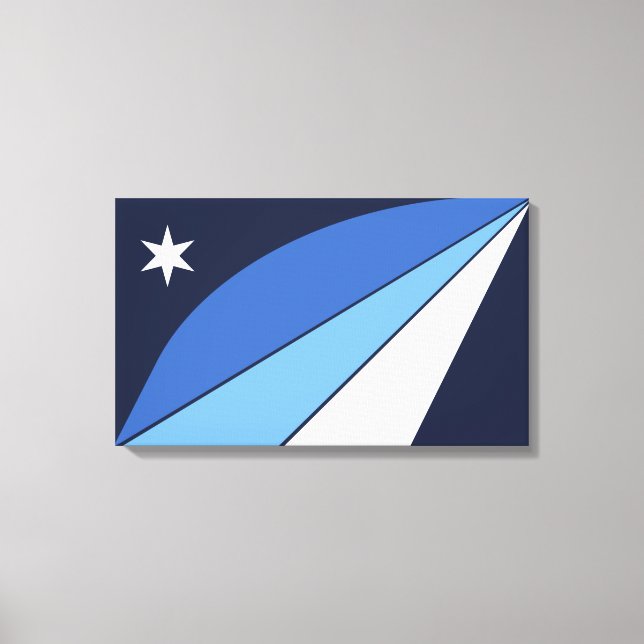 Impressão Em Tela Bandeira da Colômbia (Carolina do Sul) (Frente)