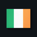 Impressão Em Tela Bandeira da Irlanda<br><div class="desc">Bandeira Nacional da Irlanda, Irlanda, bandeira, irlandesa, verde, laranja, branca, país, nacional, oficial, símbolo, soberano, celebração, liberdade, independência, independente, liberdade, feriado, ícone, faixa, vetor, exato, dimensões, proporções, cores</div>
