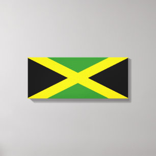 Impressão Em Tela Bandeira da Jamaica