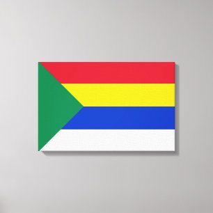 Impressão Em Tela Bandeira da Religião Drusos