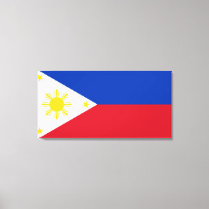 Impressão Em Tela Bandeira das Filipinas