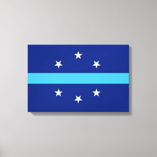 Impressão Em Tela Bandeira de Anaheim (Califórnia, EUA)