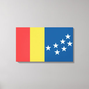 Impressão Em Tela Bandeira de Durham (Carolina do Norte, EUA)