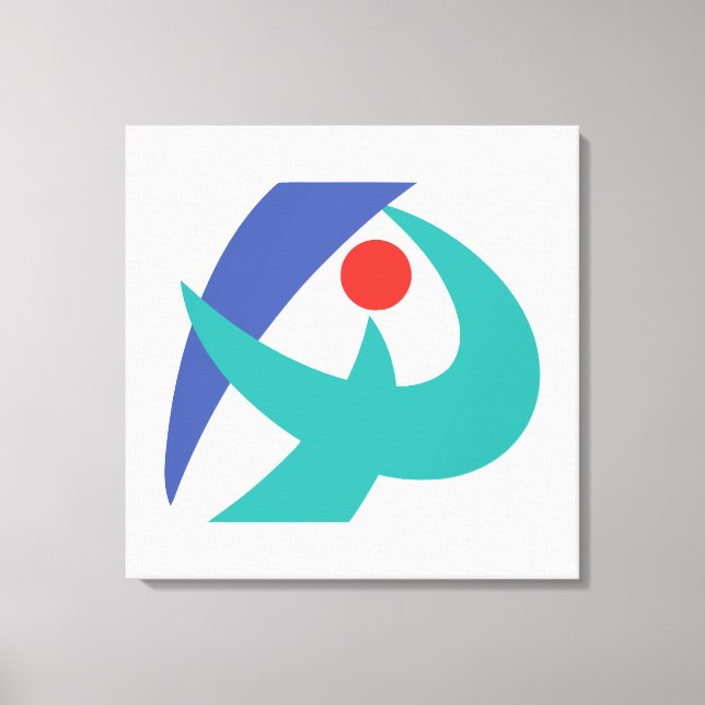 Impressão Em Tela Bandeira de Iga, Mie, Japão (Frente)