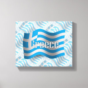 Impressão Em Tela Bandeira de ondulação da piscina