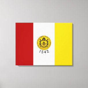 Impressão Em Tela Bandeira de San Diego (Califórnia)