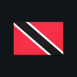 Impressão Em Tela Bandeira de Trinidad e Tobago<br><div class="desc">Esta design apresenta a bandeira nacional de Trinidad e Tobago (oficialmente a República de Trinidad e Tobago), que é o país mais ao sul da ilha do Caribe. É composto pelas principais ilhas Trinidad e Tobago, assim como por muitas ilhas muito menores. Trinidade e Tobago é particularmente conhecida por sua...</div>