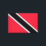 Impressão Em Tela Bandeira de Trinidad e Tobago<br><div class="desc">Esta design apresenta a bandeira nacional de Trinidad e Tobago (oficialmente a República de Trinidad e Tobago), que é o país mais ao sul da ilha do Caribe. É composto pelas principais ilhas Trinidad e Tobago, assim como por muitas ilhas muito menores. Trinidade e Tobago é particularmente conhecida por sua...</div>