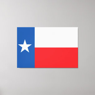 Impressão Em Tela Bandeira do estado do Texas