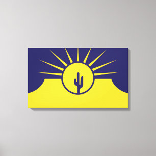Impressão Em Tela Bandeira do Mesa (Arizona, EUA)