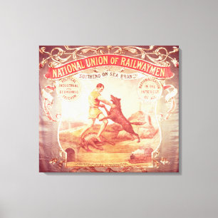 Impressão Em Tela Bandeira do ramo do Southend-em-Mar da nação