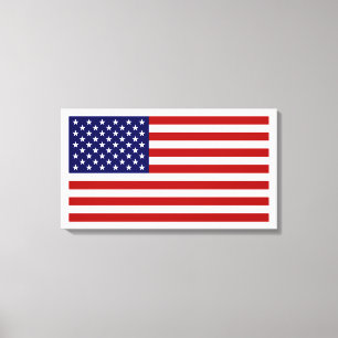 Impressão Em Tela Bandeira dos EUA