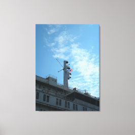 Impressão Em Tela Bandeira dos EUA em cima dos EUA