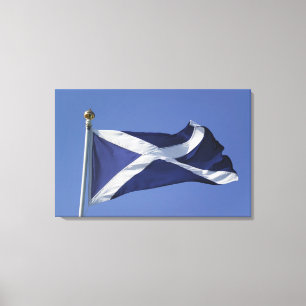 Impressão Em Tela Bandeira escocesa