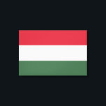 Impressão Em Tela Bandeira Húngara<br><div class="desc">Esta design é constituída pela bandeira nacional da Hungria (conhecida em húngaro como Magyarország), que é um país da Europa Central. A Hungria faz fronteira com a Eslováquia a norte, a Ucrânia a nordeste, a Romênia a leste e sudeste, a Sérvia a sul, a Croácia e a Eslovênia a sudoeste...</div>