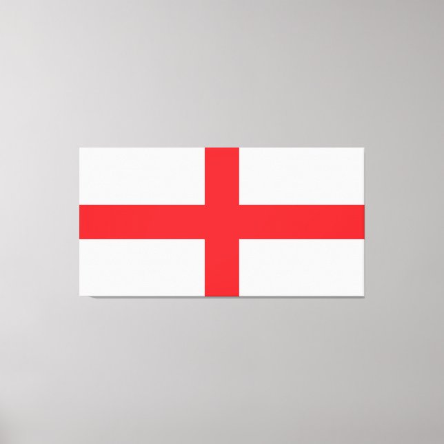 Impressão Em Tela Bandeira Inglaterra (Frente)