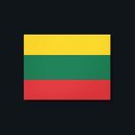Impressão Em Tela Bandeira lituana<br><div class="desc">Esta design é constituída pela bandeira nacional da Lituânia, que é um país da região do Báltico da Europa. O país situa-se ao longo da costa sudeste do Mar Báltico, a sudeste da Suecia e à Dinamarca. A Lituânia é delimitada pela Letónia a norte, pela Bielorrússia a leste e a...</div>