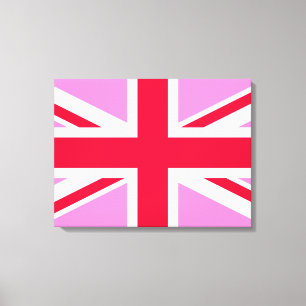 Impressão Em Tela Bandeira Orgulho gay Britânica