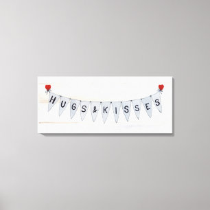 Impressão Em Tela Bandeira rústica IV dos namorados