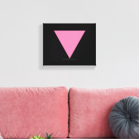 bandeira triângulo rosa SlipperyJoe's símbolo rosa