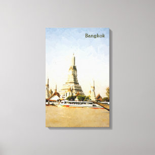 Impressão Em Tela Bangkok, Tailândia