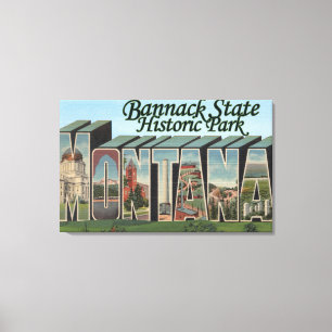Impressão Em Tela Bannack State Park, Montana