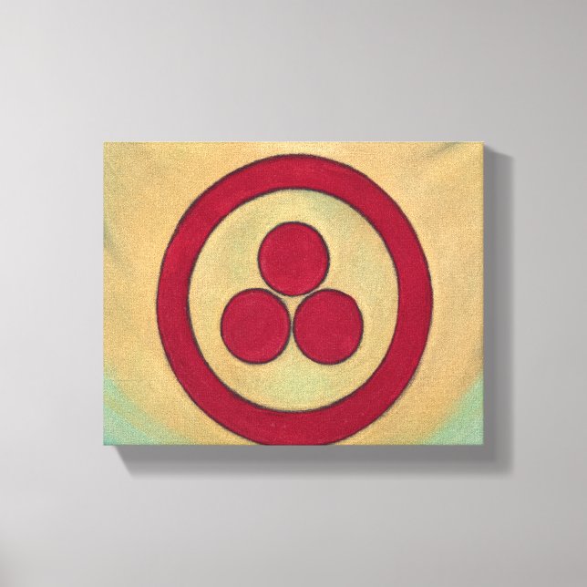 Impressão Em Tela Banner da Paz por Nicholas Roerich (Frente)